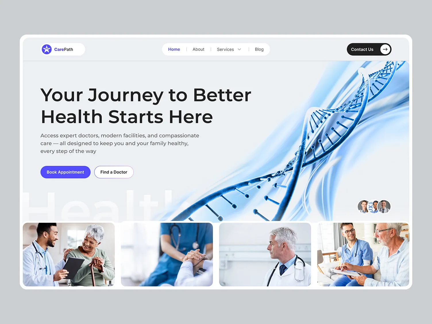 CarePath medical concept