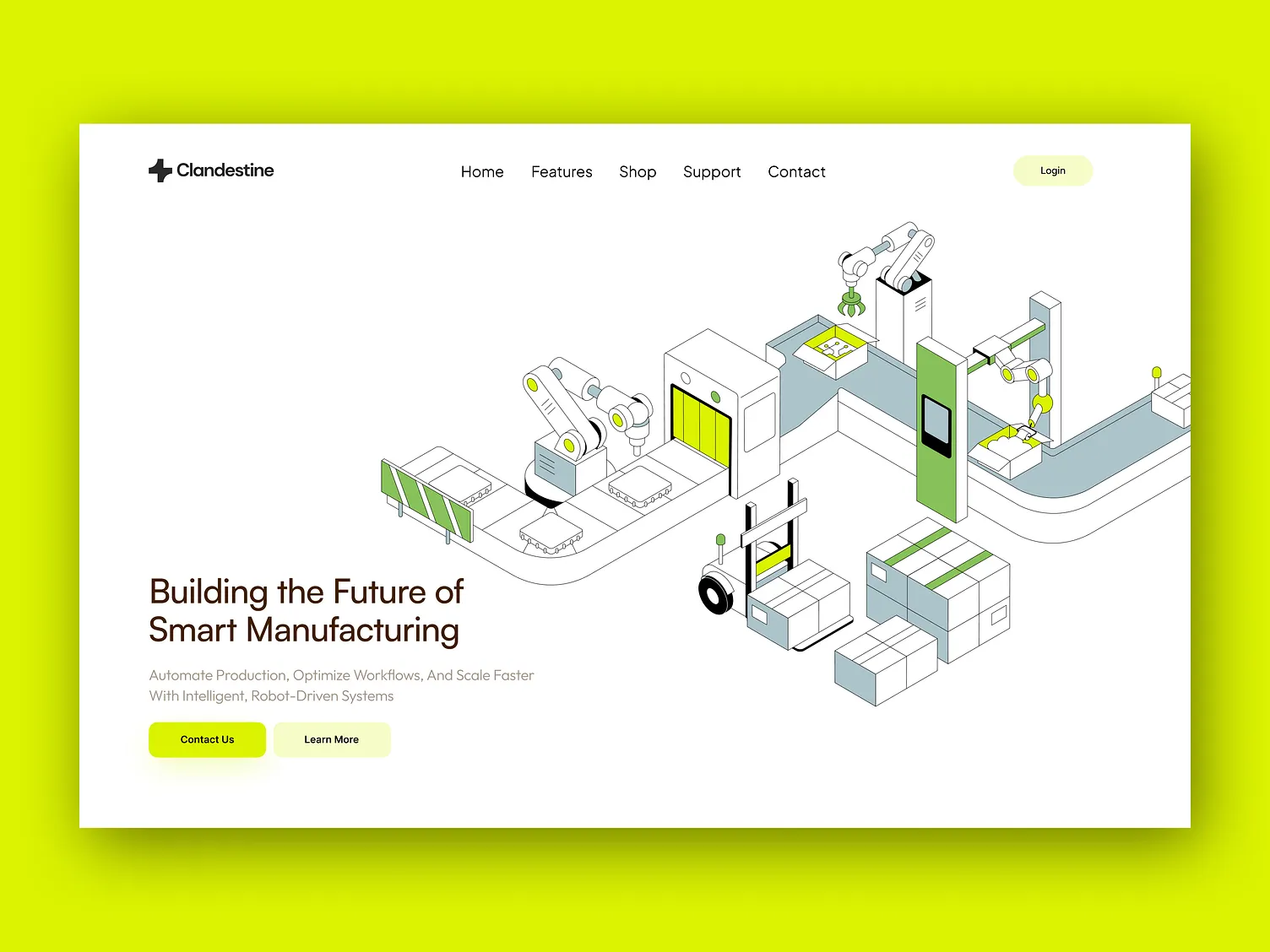 Clandestine manufacturing