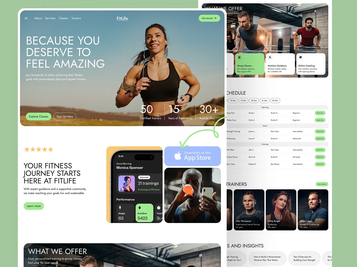 FitLife platform